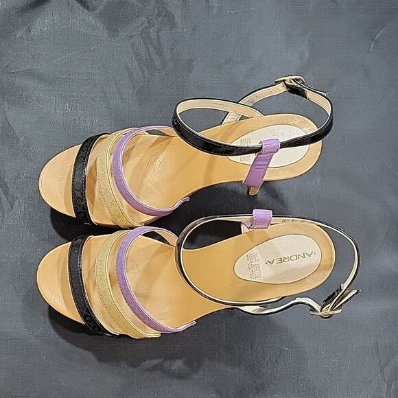 ANDREA MULTI-STRAPS HIGH HEEL STILETTOS SANDAL - Picture 5 of 15